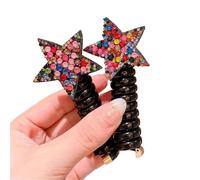 Telephone Cord Hair 1pair Adult Telephone Cable Ring Cute Hair Ring Large Frosted Adult Hair Tie Head Ring Children's Telephone Hephone Cable(238)