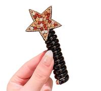 Telephone Cord Hair Band 1pair Adult Telephone Cable Ring Cute Hair Ring Large Frosted Adult Hair Tie Head Ring Children's Telephone Hephone Cable For Women And Girls(231)