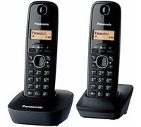 TELEPHONE FIXE PANASONIC TELEPHONE DECT DUO Noir