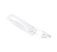Telephone Handset For Cell Phone - Retro C Type Handheld Receiver With Noise Cancelling Microphone For Clear Calls, Plug And Talk Design Style Structure, Soft Grip Cord System + Stable Audio Output Bu