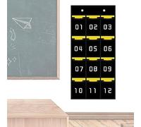Telephone Holder in the Classroom - Numbered Kleinries Plug-in Memory: Our Classroom Phone Holder is a Cabinet with Number Chart to Easily Find Your Phone - Spoke