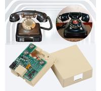 Telephone Pulse to Dual Multi-Frequency Converter Adapter for Old Phones | Converts Pulse For Old Phones, Adds Redial And Star Keys, ABS Material, Easy Installation, Supports 32V To 48V