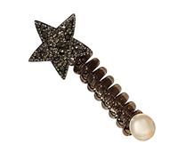 Telephone Wire Hair Bands - Coil Hair Ties, Traaceless Hair Bindings, Multifunctional Rhinestones, Spiral Hair Ties, Phone Cable, Elastic Hair Ties, Hair Accessories for Children