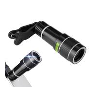 Telephoto Lens High Performance Zoom Monocular Phone Zoom Lens Mobile Phone Camera Kit Suitable for Remote Photography, Travel and Smartphone Cameras Improvements