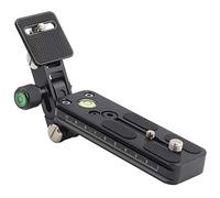 Telephoto Lens Support Bracket, Quick Release Plate Long Focus Camera Support Stand Holder for Tripod Ball Head DSLR Camera Photography(F120-38)