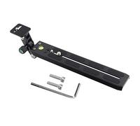 Telephoto Zoom Lens Bracket Set, Long Focus Camera Support with Quick Release Plate, Dual Bubble Levels, Aluminum Alloy Lens Support for Bird Watching and Wildlife (F250-50)