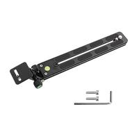 Telephoto Zoom Lens Bracket Set, Long Focus Lens Support with Quick Release Plate, Aluminum Alloy Camera Stabilizer for Bird Watching and Wildlife Photography (F250-38)