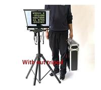 Teleprompter, 15-inch Folding Portable Version Of The Teleprompter For Mobile Phone Tablet News Interview Live Speech Teleprompter(YS-15)
