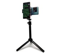 Teleprompter iPhone & Android, Double Phone Holder for Video Recording, Neewer Teleprompter Kit, The Collapsing Design Allows for Easy Storage and Transport 20" Desk Version Strengthened