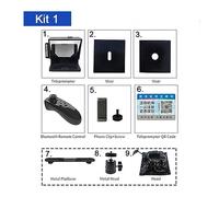 Teleprompter, Mini Phone Camera Teleprompter For Interview Speech Reader Shooting Portable Mobile Phone Prompter With Remote Control(1)