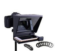 Teleprompter, Mini Teleprompter Portable Inscriber Mobile Teleprompter Artifact Video With Remote Control For Phone(T3-B)