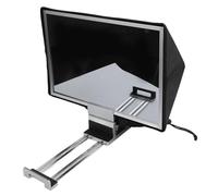 Teleprompter, Prompter for 16 Inch HD Transparent Foldable, Supports DSLR, Webcam, Smartphone, Works with PC and for Online Teaching, Vlogger, Live Streaming