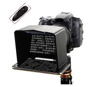 Teleprompter, Smartphone Teleprompter Camera Photo Studio Interview Video Prompter Monitor Teleprompter, Online Teaching Live Streaming