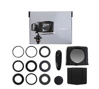 Teleprompter, Smartphone Teleprompter Interview Video Prompter Monitor Teleprompter DSLR Camera Photo Studio, Online Teaching Live Streaming