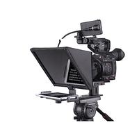 Teleprompter T12 Teleprompter DSLR Micro Single Camera Folding HD Display Support Vertical Shot Online Celebrities Live Interview Wide Device Compatibility