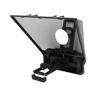 Teleprompter with Built in 8in Screen, APP, BT Remote Controller, Foldable, Prompter for DSLR, Webcam, Smartphone, for Android Online Teaching Live Streaming