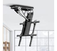 Teles Electric Lift TV Stand - Ceiling TV Mount Stand, With Remote Control And Memory Setting, Fits 50-90 Inch TVs, 0-85° Angle Adjustment, With Auto Lifting, Easy To Install