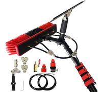 Teles Water Feng Post Kit, Window Cleaning Pole 3.6-11m, Solar Panel Cleaning Brush, Adjustable High Reach Window Wash System