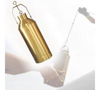 Teles Water Sampler Kit with 1000ml Brass Collect Cup, 5m Rope for & Viscous Liquid Sampling, Weighted Dipper Tool for Easy Collect
