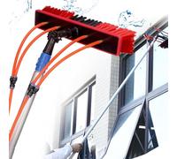 Teles Water Supply Cleaning Brush for Solar Panels, Rotating s Cleaner, Photovoltaic Panel Maintenance Kit, Efficient Solar Panel Brush