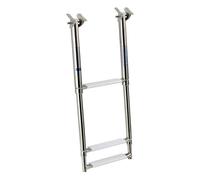 Telesc. ladder unter gangplank AISI316 3 steps - 1 PC Osculati - 49.542.03
