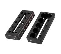 Telescope 100mm 220mm 320mm 440mm Gauge Astronomical Telescope Guide Rail Equatorial Instrument Accessories(100mm black)