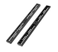 Telescope 100mm 220mm 320mm 440mm Gauge Dovetail Astronomical Telescope Guide Rail Equatorial Instrument Accessories(440mm XY-250130 Black)