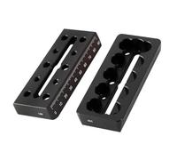 Telescope 100mm 220mm 320mm 440mm Gauge Dovetail Astronomical Telescope Guide Rail Equatorial Instrument Accessories(100mm XY-250127 Black)