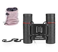 Telescope/10X22 Compact Binocular, Low Light Level Night Vision Waterproof Folding Telescope Pocket Binocular for Bird Watching, Hiking, Hunting, Sightseeing/Commodity code: WXJ-516