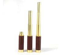 Telescope 25X30 Pirate Telescope Single Cylinder Telescopic High-definition Pocket With Leather Bag Gift Pull Telescope ROOF Prism 36X36X335mm FAYWYJ