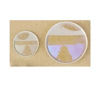 Telescope 2pcs Optical Experiment Equipment Diameter 3cm Optics Double Concave Convex Lens