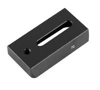 Telescope 40/70mm Bracket Mounting Plate Astronomical Telescope Accessories Main Mirror Accessories Fixed(Black 70mm)