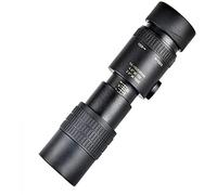 Telescope 4K Zoom Monocular Binoculars Pocket Telescope Supports Smartphone to Take Pictures 10-30 * 25+Camera Clip+Triangle Bracket