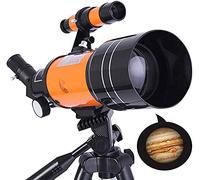 Telescope 50Mm Aperture 600Mm Focal Length Portable Telescope with Adjustable Tripod and Finder Scope for Beginners and Kids