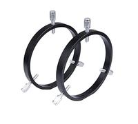 Telescope 70mm 80mm 90mm 102mm 115mm 127mm 152mm 6-point Guide Scope Rings Pair Astronomical Telescope Accessories(152mm B215)