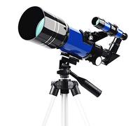 Telescope 70mm Aperture 300mm - for Kids & Adults Astronomical Portable Telescopes AZ Mount, with Tripod Phone Adapter, Carrying Bag