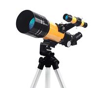 Telescope， 70mm Aperture Astronomical Refractor Telescope with an Adjustable Tripod Astronomical Telescope with Smartphone Adapter Great Gift for Kids Beginners to Explore Moon and Planets