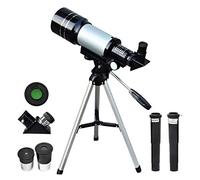 Telescope, 70mm Refractor Telescope with Tripod and Finderscope, Portable Telescope for Kids and Astronomy Beginners, with Magnifying Eyepiece Double the comfort