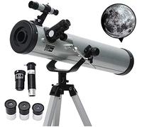 Telescope,76Mm Aperture Mount Astronomical Refracting Telescope Adjustable Portable Travel Telescopes with Phone Adapter Ideal Telescope for Beginners