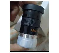 Telescope Accessories 1.25-inch Red Letter 25mm Eyepiece Large Lens Multilayer Wide-band Green Film Eyepiece Telescope Eyepiece