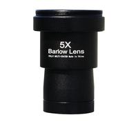 Telescope Accessories 1.25 Inches 5X Barlow Lens Fully Metal Green Film With M42 Thread For Telescope Eyepiece Telescope Eyepiece
