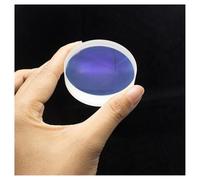 Telescope Accessories 30mm Series Optical Glass Convex Lens For Astronomic Astronomical Telescope Lens Objective Lens Telescope Eyepiece(30.5f130 glued blue)