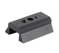 Telescope Accessories 45mm 90mm Finder Scope Guide Rail Small Dovetail Plate Guiding Mirror Base Telescope Eyepiece(45mm Black)
