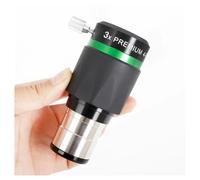 Telescope Accessories Repetitive Multiplier Mirror 2X 3X 4X 5X Apochromatic Aberration Barlow Lens 1.25 Inches 31.7mm Telescope Eyepiece(3X)