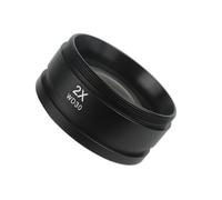 Telescope Accessories WD165 0.3X 0.5X 0.7X 1X 2X Barlow Lens Stereo Microscope Lens Accessories Auxiliary Lens 48mm Thread Telescope Eyepiece(2.0X)