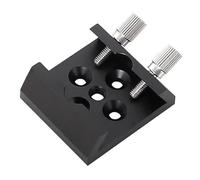 Telescope Accessory Set Base Slot Hatchet Plate 1/4 Thread Conversion Metal Telescope Accessories Pedestal Telescope Camera (Color : Black)