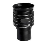 Telescope Accessory Set Telescope Eyepiece 2.5mm/3.2mm/4mm/5mm/6mm/7mm/7.5mm/8mm/9mm 58 Degree Wide Angle 1.25 Inch Telescope Camera (Color : 7.5mm)