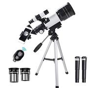 Telescope Astronomical Refracting Telescope Professional Astronomy Telescope 70mm HD Hig - -Power Scope for Kids Adults Double the comfort