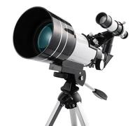 telescope Astronomical Telescope, Adults 70mm Aperture Portable Astronomical Refractor Hd Telescopes Monocular,with Tripod,with Phone Mount Starfinder and 90°Mirror, for Astronomy Beginners