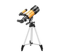 Telescope Astronomical Telescope Stargazing Positive Image High Magnification High-Definition Adult Students Suitable for Adult Beginners/Yellow